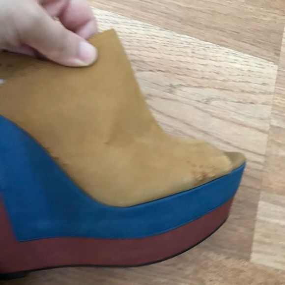 Jessica Simpson Platform Heels Sz 8.5 - Picture 6 of 7